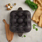 Cast Iron Paniyaram Pan – 9 Pits