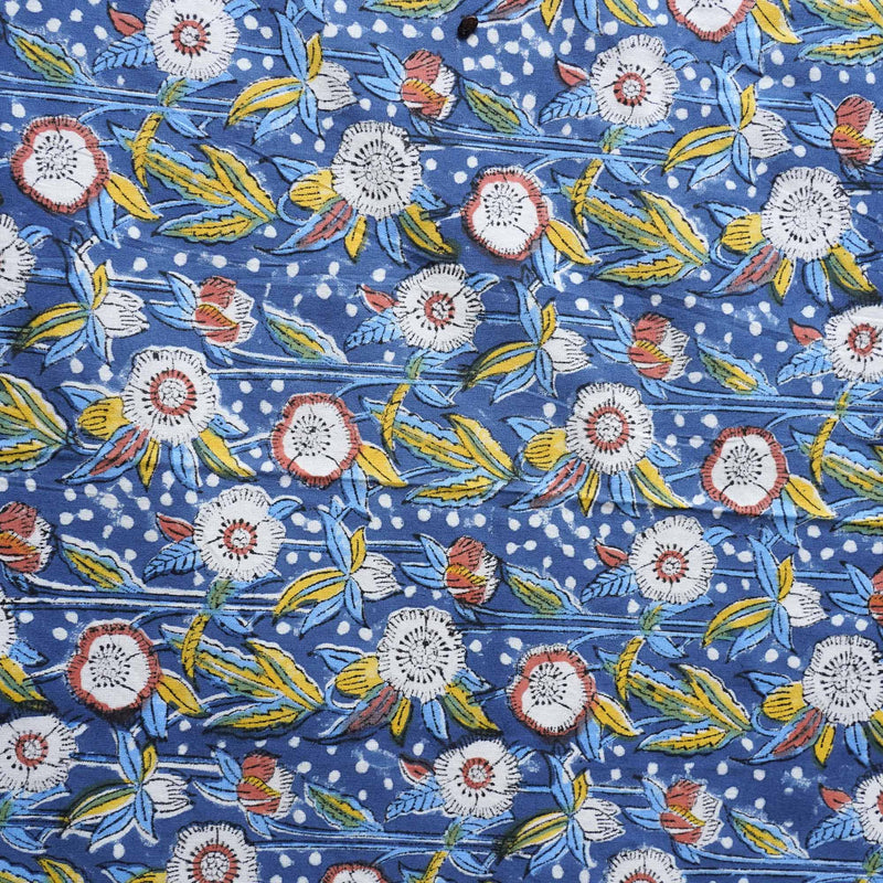 local-kala-starry-night-hand-block-bedsheet-100x108-inches