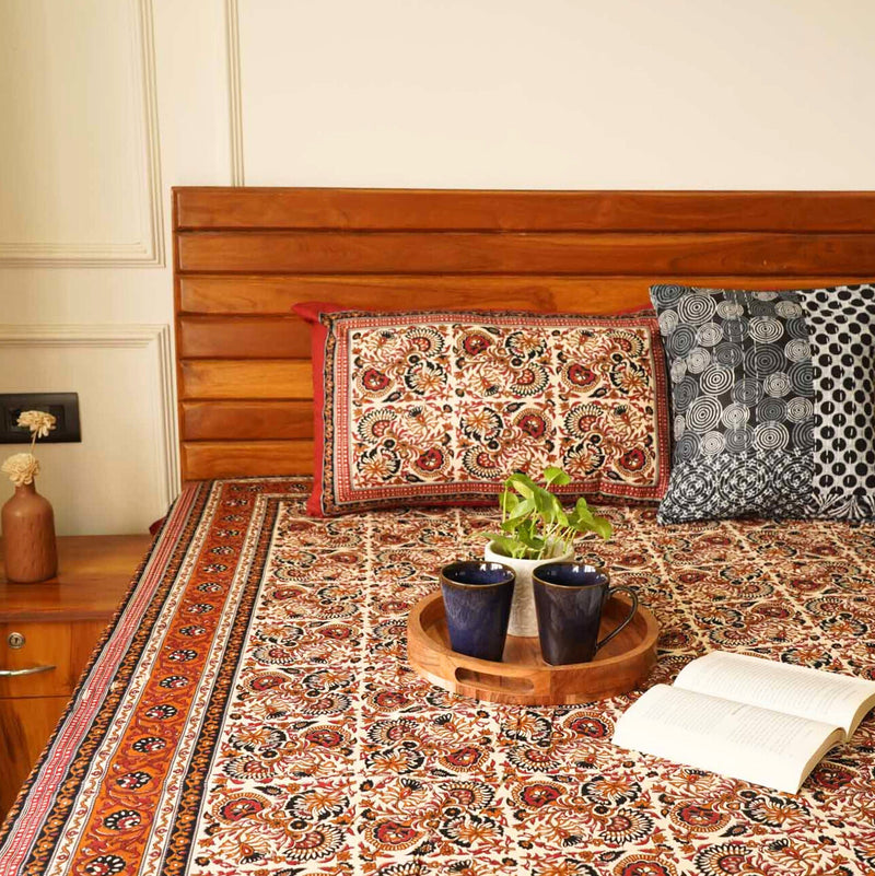 local-kala-kalamkari-hastkala-flat-i-fitted-bedsheet-90x108-inches