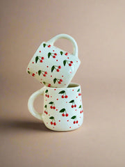 Nurture India Very Cherry Ceramic Mugs