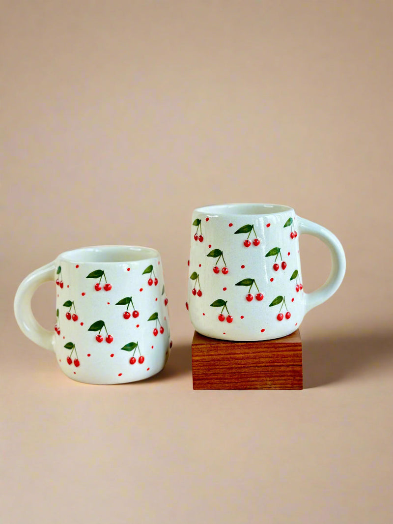 Nurture India Very Cherry Ceramic Mugs