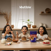 Natible Instant Millet Pancake Mix -Chocolate Variety Pack – Easy Breakfast Pancake Mix (7.05 oz)