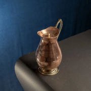 Copper Water Curved Jug: Traditional Design – Copper Water Jug