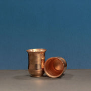 Copper Water Curved Jug: Traditional Design with 4 Glasses – Copper Water Jug