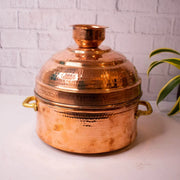 Traditional Copper Modak Patra - Steamer Vessel – Utensil