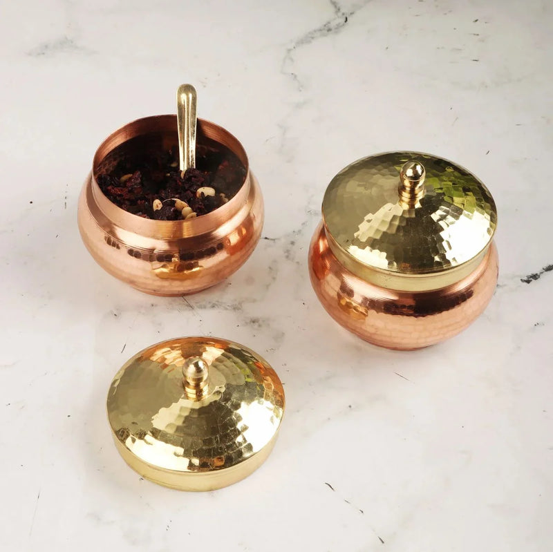 Copper Mukhwas Dabba – Utensil