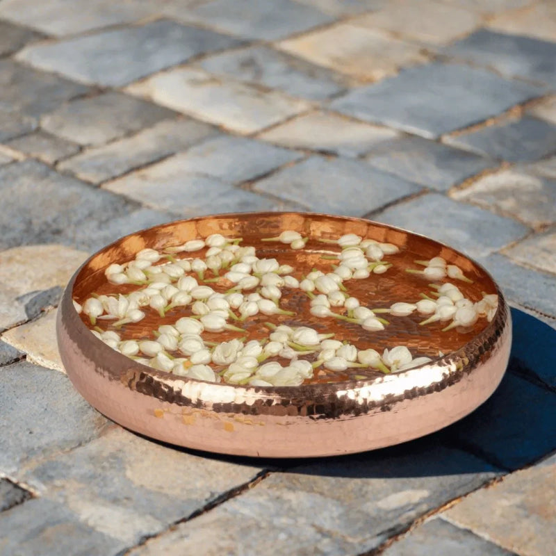 Copper uruli for decor – Utensil