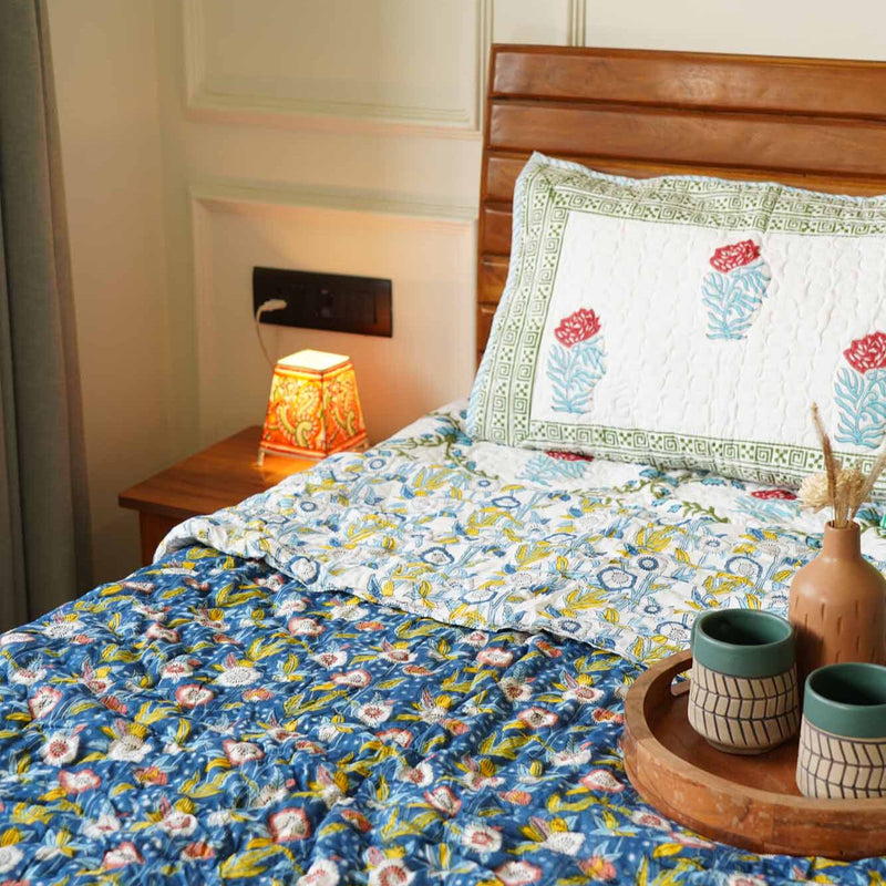 local-kala-starry-nights-single-bed-razai-comforter
