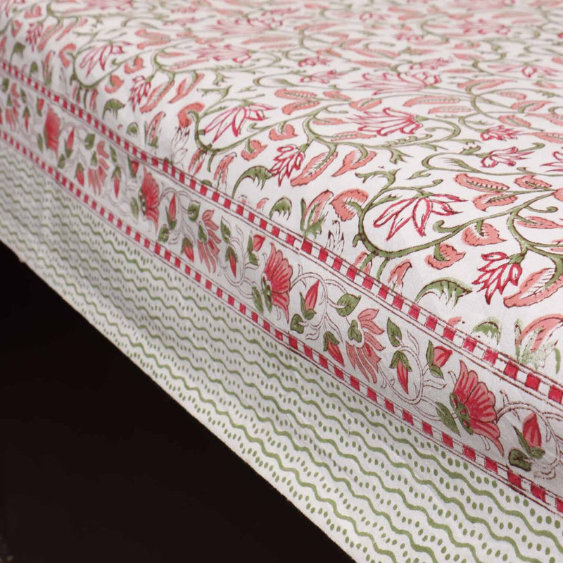 local-kala-b12-handblock-bedsheet-100x108-inches