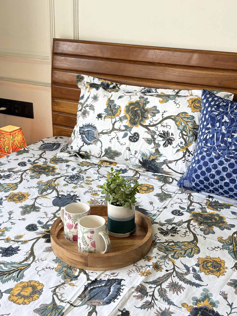 local-kala-anokhi-prints-white-flat-i-fitted-bedsheet-108x108-inches