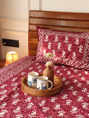 local-kala-dabu-wine-single-bed-bedsheet-60x90-inches
