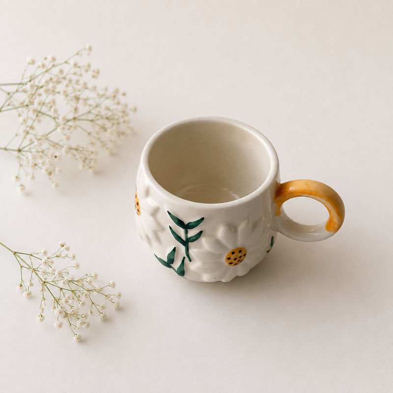 ceramic-kitchen-daisy-bloom-textured-coffee-mug