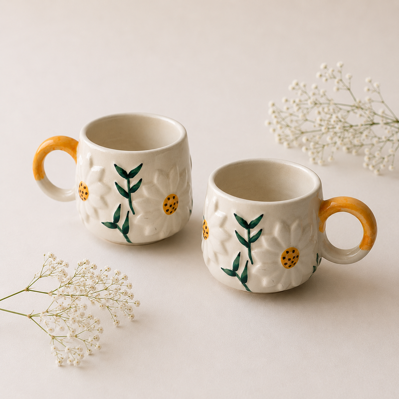 ceramic-kitchen-daisy-bloom-textured-coffee-mug