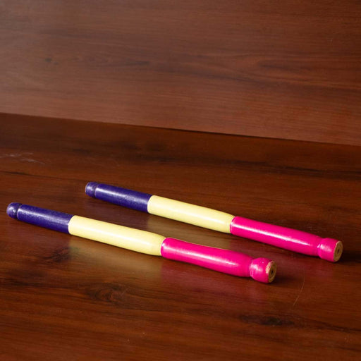 Dandiya Kolattam Stick Pair – Oil Lamp