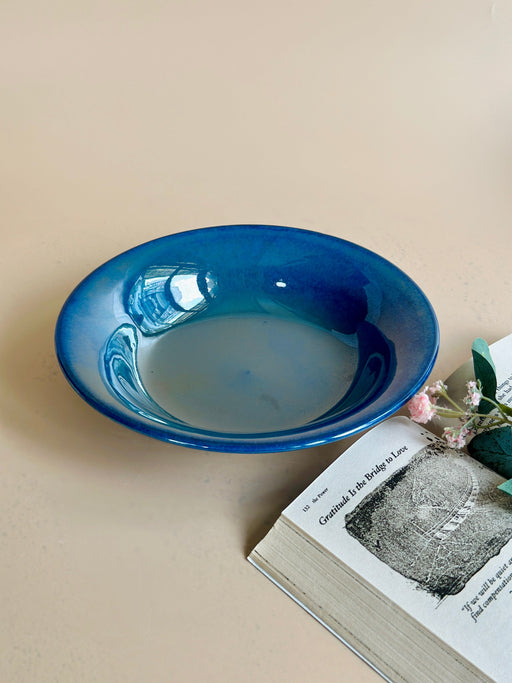Nurture India Have It All Pasta Bowl Cobalt Blue