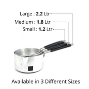 Aluminum Induction Sauce Pan 
