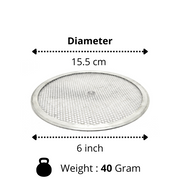 Durable Aluminium Pizza Screen- 6 Sizes – Kitchen Utensil