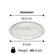 Durable Aluminium Pizza Screen- 6 Sizes – Kitchen Utensil