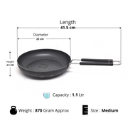 Iron Fry Pan with Handle – Frying Pan