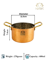 Stainless Steel Rose Gold Finish Dish Pot – Kitchenware