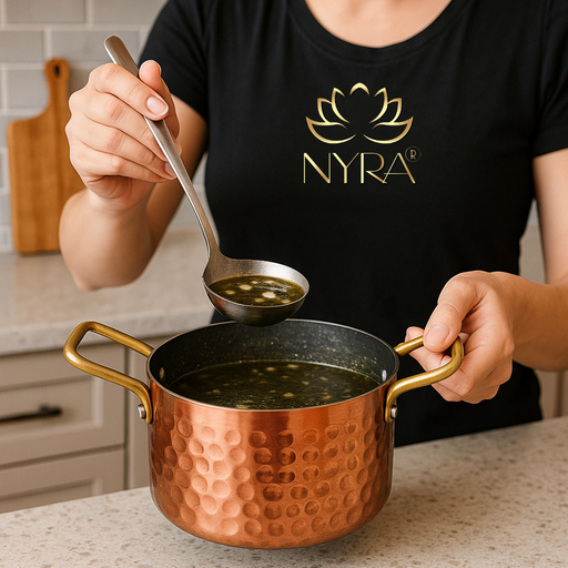 Stainless Steel Rose Gold Finish Dish Pot – Kitchenware