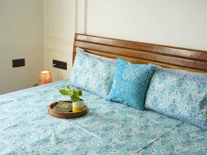local-kala-suzani-blue-flat-i-fitted-bedsheet-108x108-inches