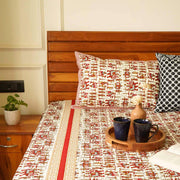 local-kala-jaipur-og-red-flat-i-fitted-bedsheet-90x108-inches