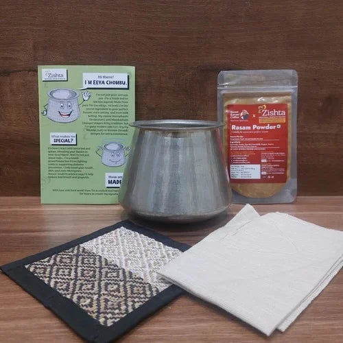Eeya chombu (Tin vessel) - Vennathazhi Shape – Kitchen Tool
