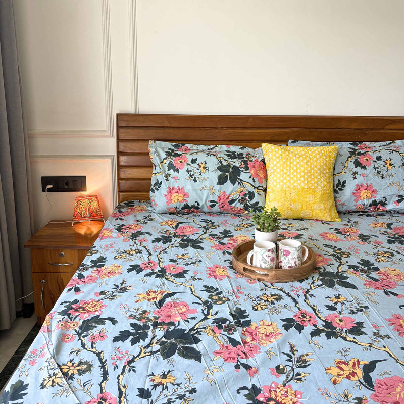 local-kala-anokhi-prints-blue-flat-i-fitted-bedsheet-108x108-inches