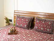 local-kala-kalamkari-red-bedsheet-90x108-inches