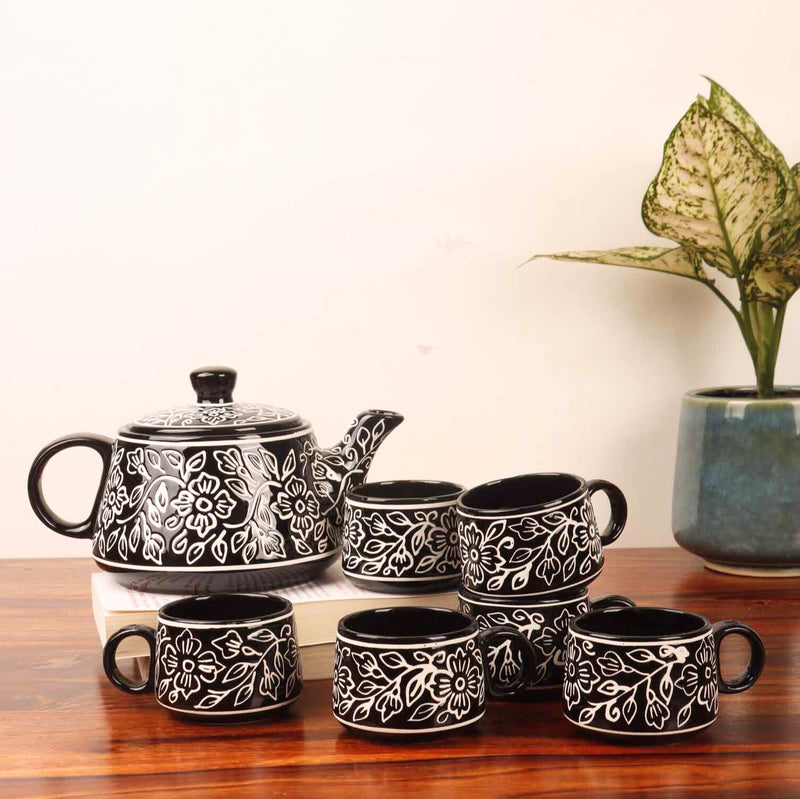 local-kala-alive-tea-set-black-beauty-set-of-7