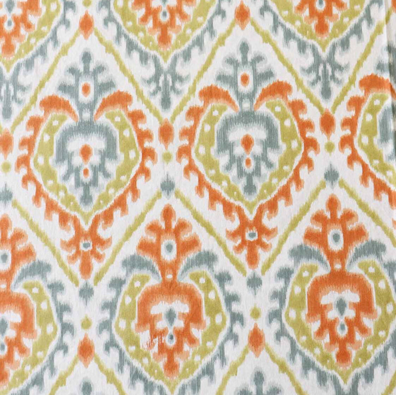local-kala-ikkat-orange-big-flat-i-fitted-bedsheet-108x108-inches