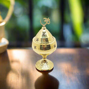Pure Brass/Peetal Swastik Diya for Puja – Kitchen Utensil