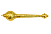 Brass/Peetal Hanuman Ji Gada – Decorative Gada