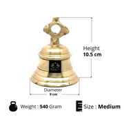 Pure Peetal Pooja Mandir Ghanta – Kitchen Utensil