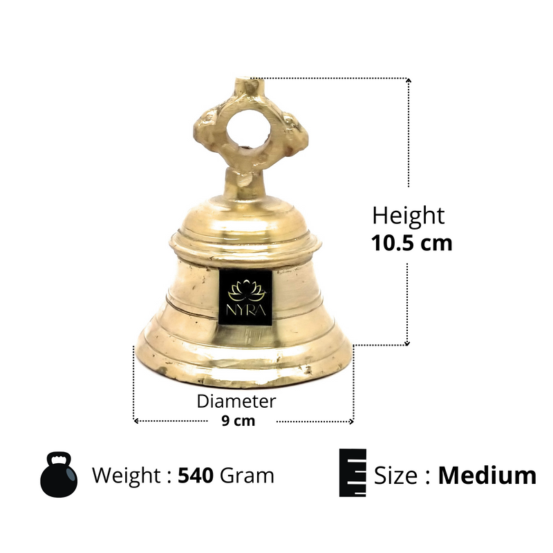 Pure Peetal Pooja Mandir Ghanta – Kitchen Utensil