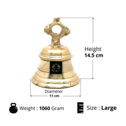 Pure Peetal Pooja Mandir Ghanta – Kitchen Utensil