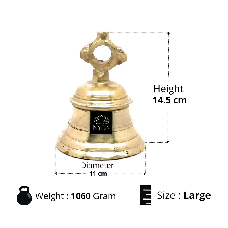 Pure Peetal Pooja Mandir Ghanta – Kitchen Utensil