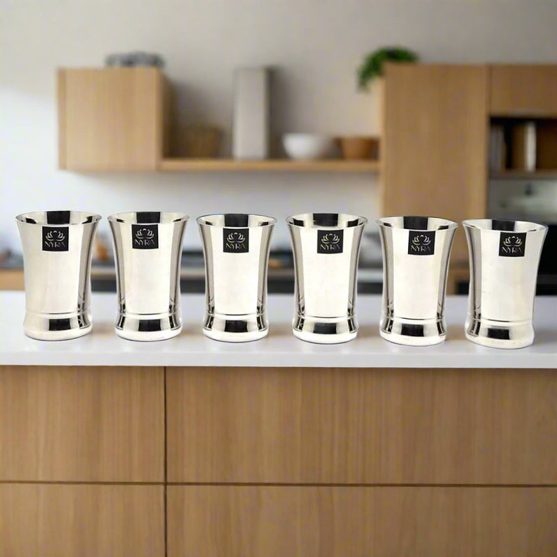 Stainless Steel Glass Set