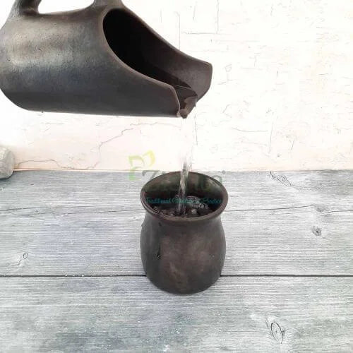 Glasses-Mugs Set: Manipur Black Pottery â€“ Drink Tumbler