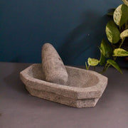 Granite Mortar & Pestle – Spice Grinder