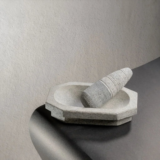 Granite Mortar & Pestle – Spice Grinder