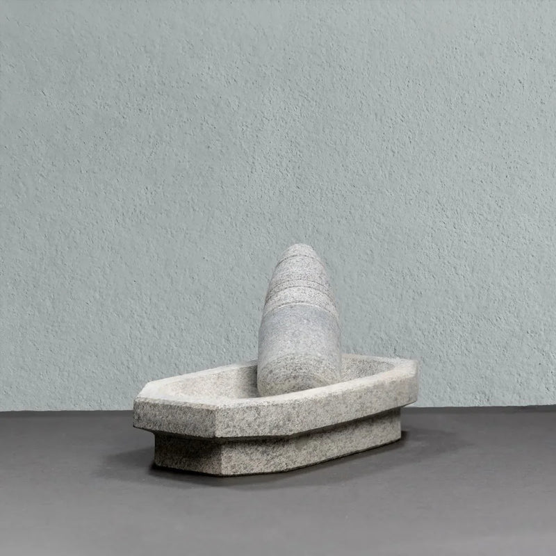 Granite Mortar & Pestle – Spice Grinder