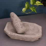 Granite Mortar & Pestle – Spice Grinder