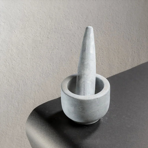 Granite Mortar & Pestle Round – Stone Spice Grinder