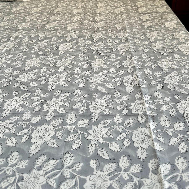 aenak-grey-floral-handblock-printed-premium-cotton-set-bedsheet
