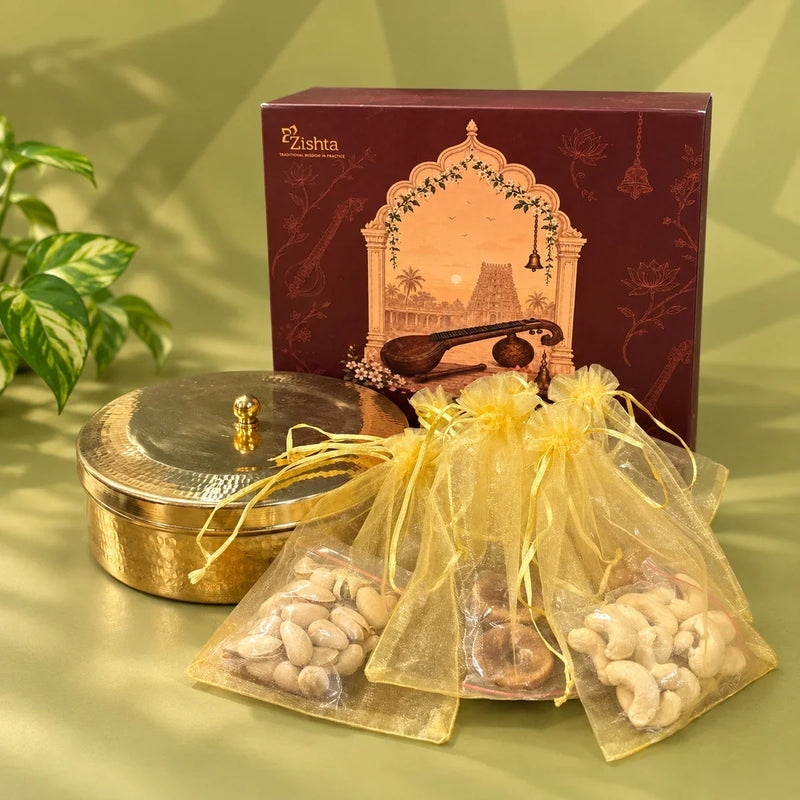 zishta-brass-7-cup-dry-fruits-gift-box