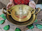 Traditional Brass Hammered Kadhai/Wok – Cooking Wok