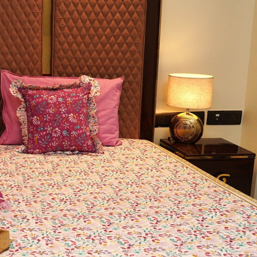 Nurture India Handblockprinted Garden Eden Bedsheet