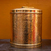 Brass Storage Pawali / Drum – Utensil